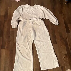 Zara Cream Lounge Pants